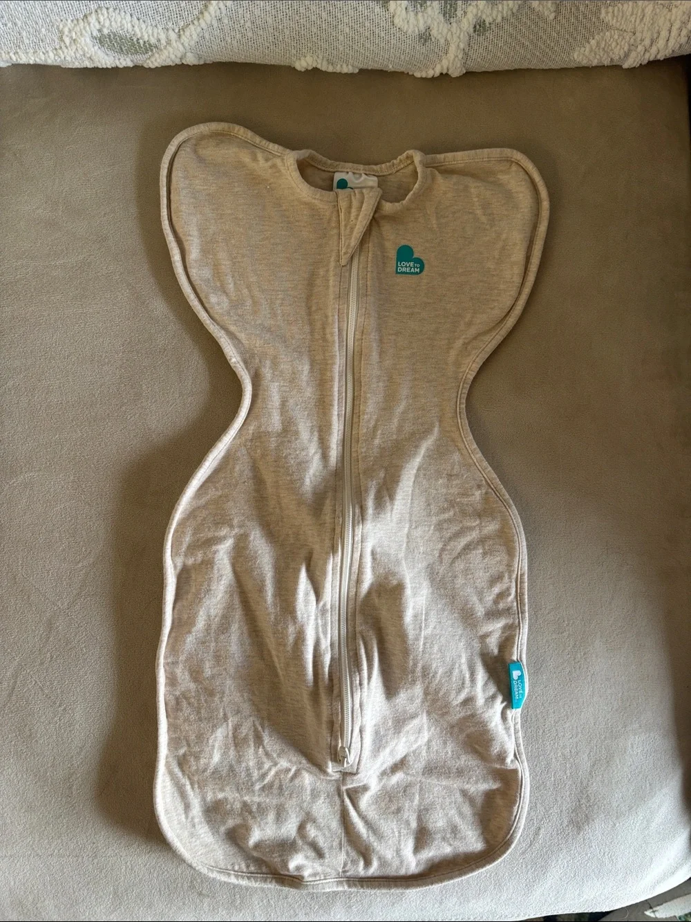 Love to Dream Neutral Beige Newborn Swaddle Up- Never Used